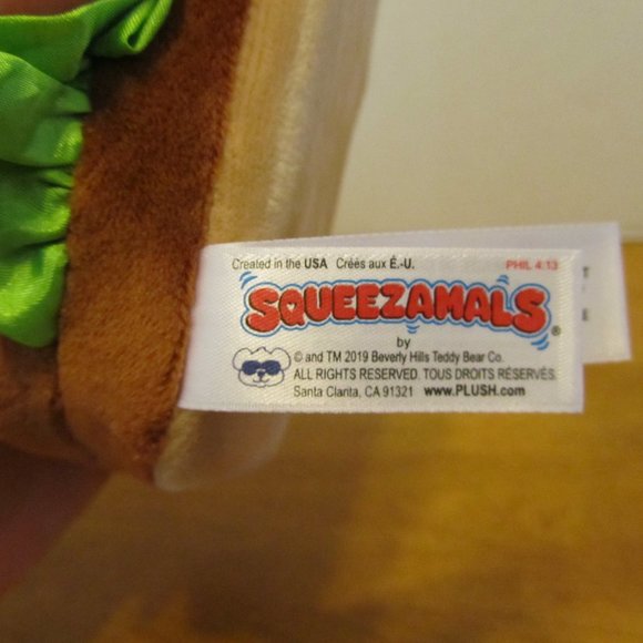 Squeezamals Picnic Pack Sandwich Stuffed Plush Toy - Picture 8 of 8